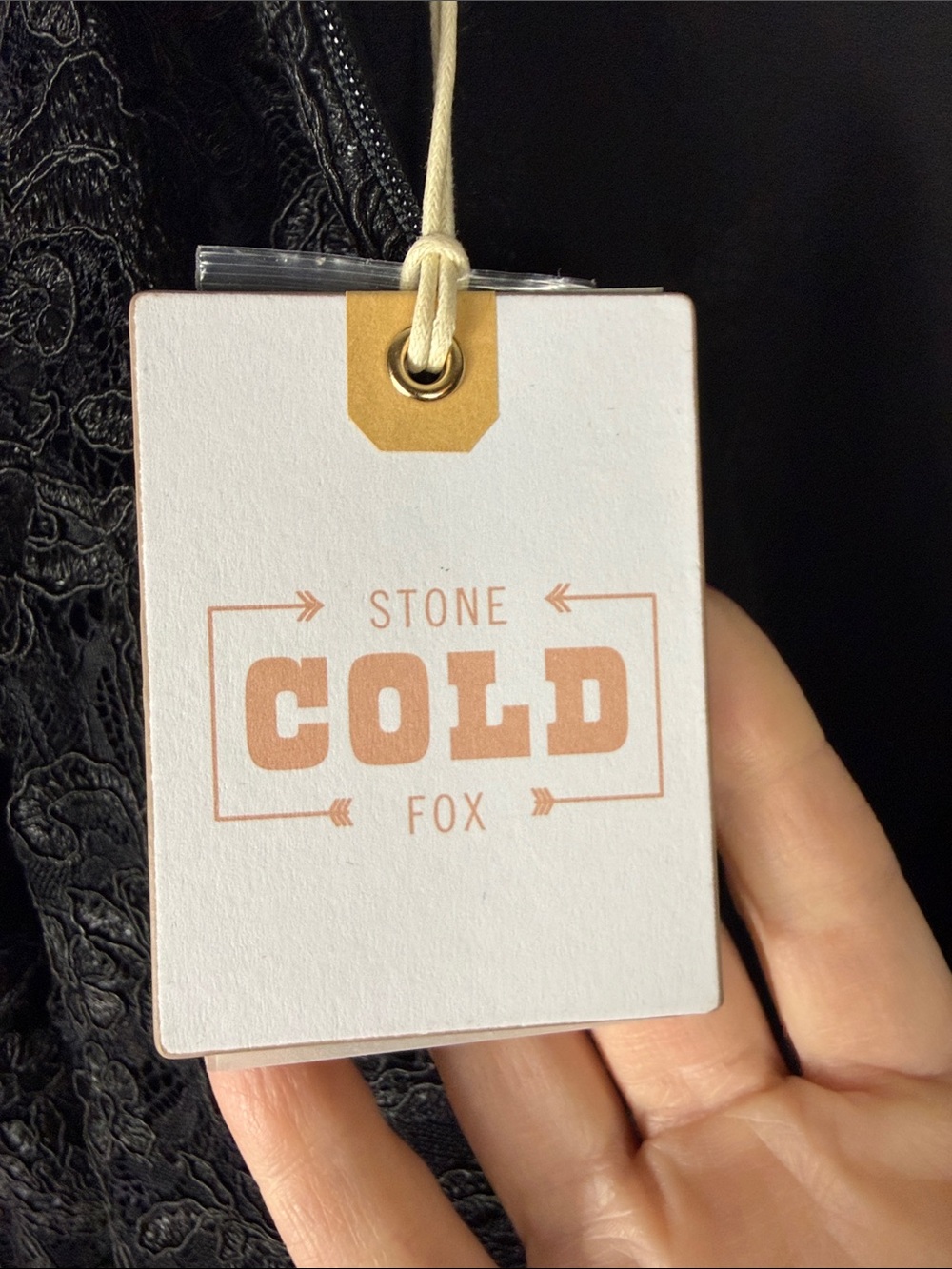 Stone Cold Fox × REVOLVE Sophia Mini Dress in Black - Picture 7 of 7